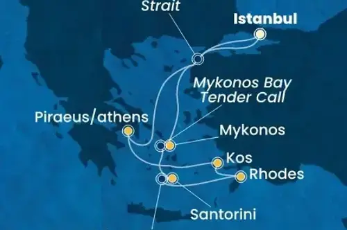 Маршрут круиза