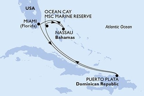 Cruise itinerary