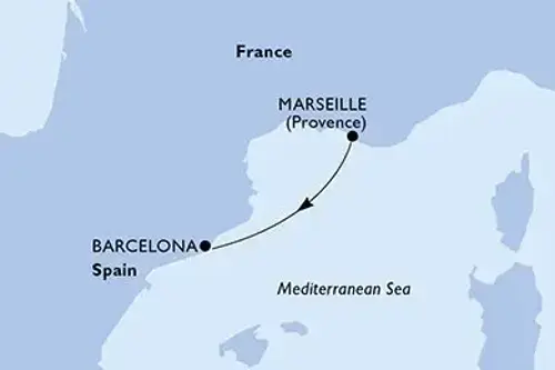 Cruise itinerary