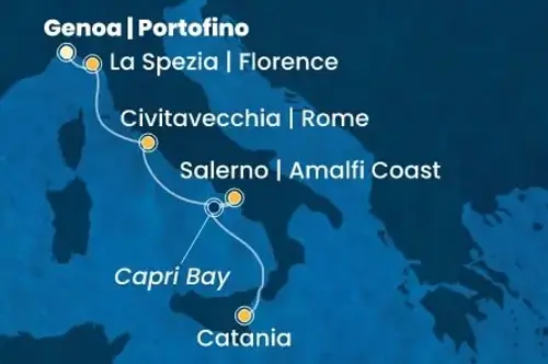 Маршрут круиза