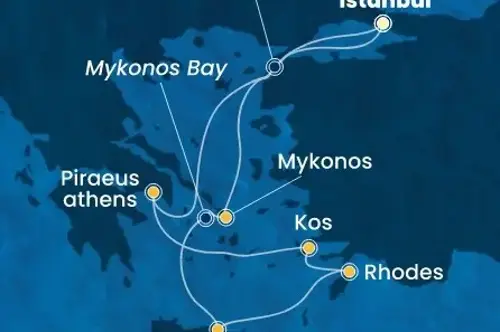 Маршрут круиза