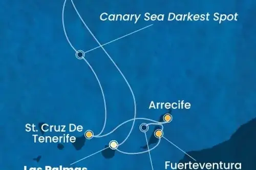 Cruise itinerary