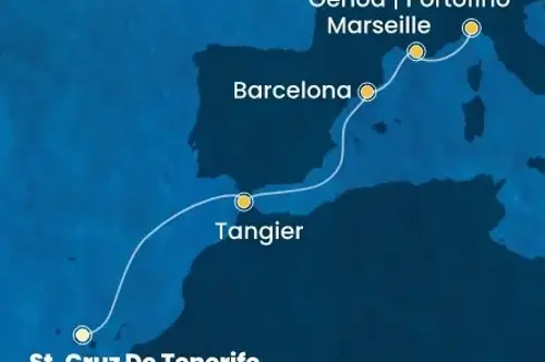 Маршрут круиза