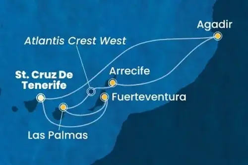 Cruise itinerary
