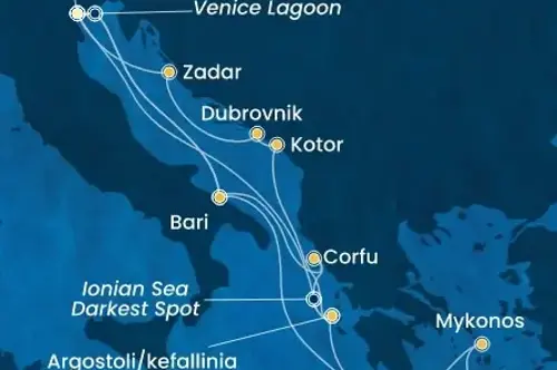 Cruise itinerary