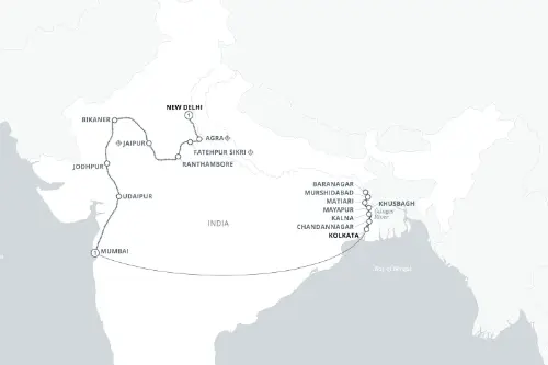 Маршрут круиза