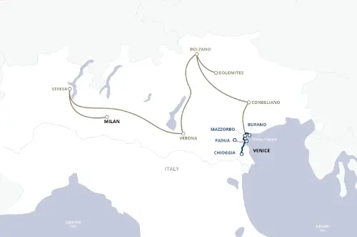 Маршрут круиза