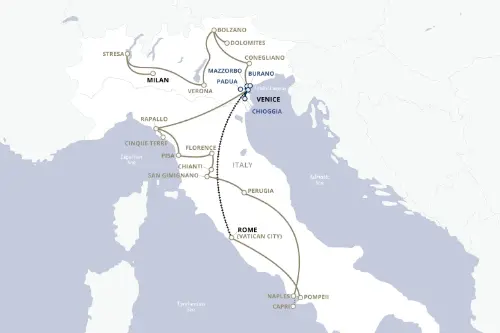 Маршрут круиза