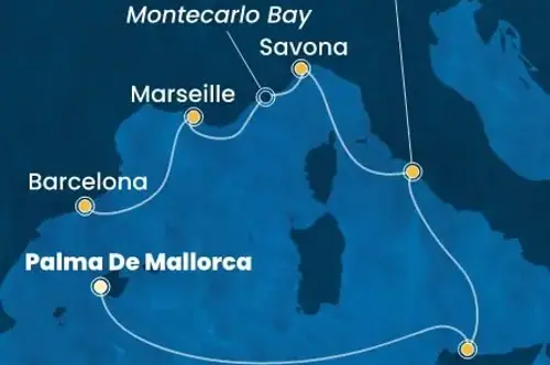Cruise itinerary