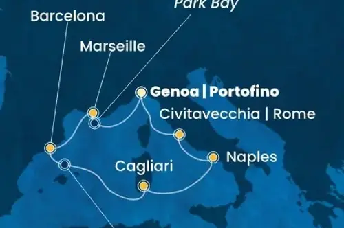 Cruise itinerary