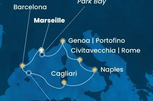 Маршрут круиза