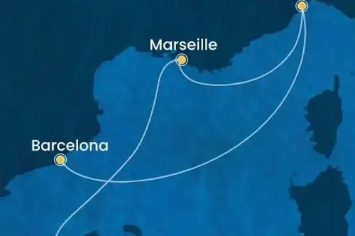 Маршрут круиза