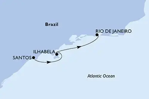 Cruise itinerary