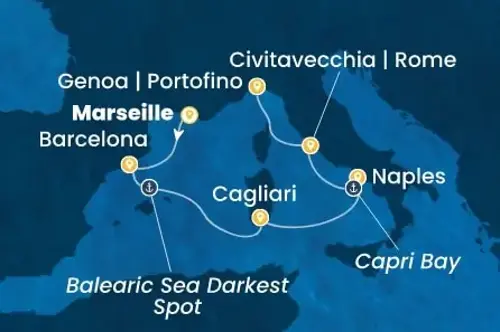 Cruise itinerary