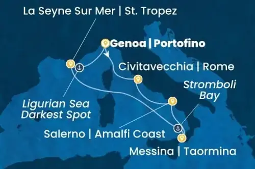 Cruise itinerary