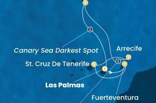 Cruise itinerary