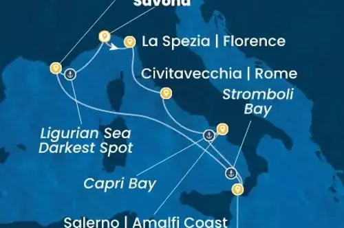Cruise itinerary