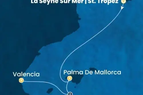 Cruise itinerary
