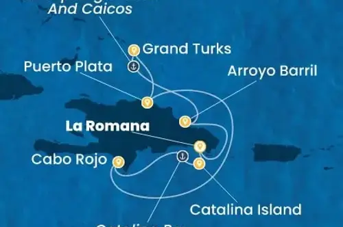 Cruise itinerary