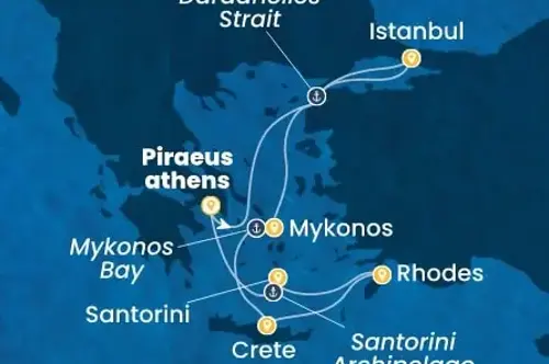 Cruise itinerary