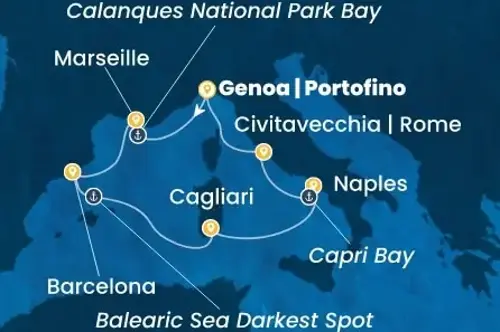 Cruise itinerary