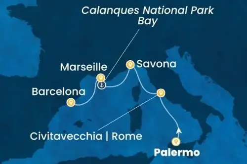 Cruise itinerary