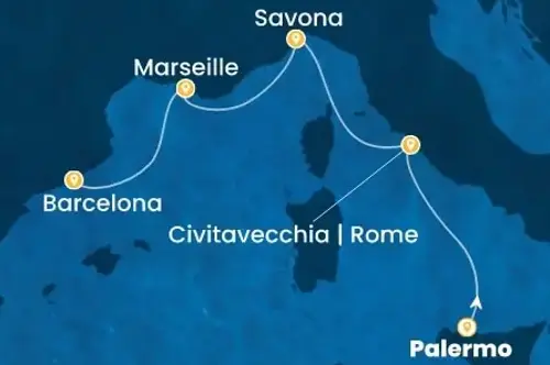 Cruise itinerary