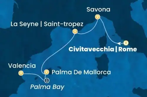 Cruise itinerary