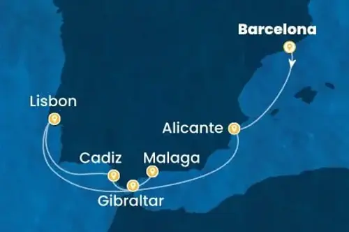 Cruise itinerary