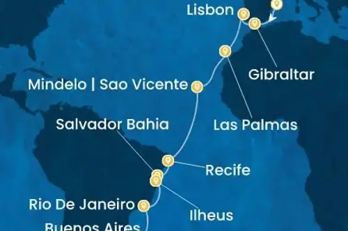 Cruise itinerary