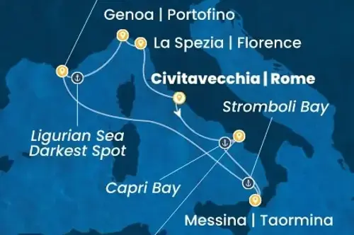 Cruise itinerary