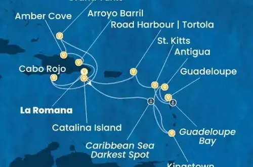 Cruise itinerary