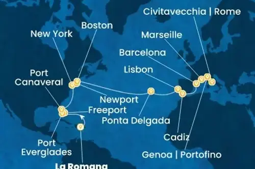 Cruise itinerary