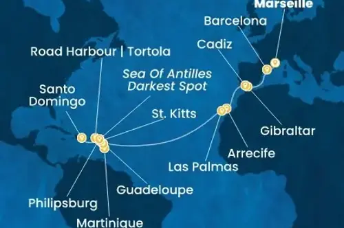 Cruise itinerary