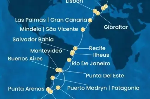 Cruise itinerary