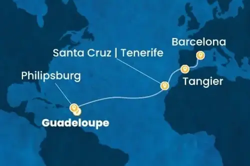 Cruise itinerary