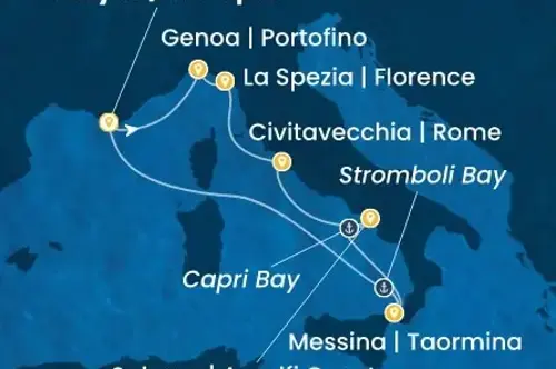 Cruise itinerary