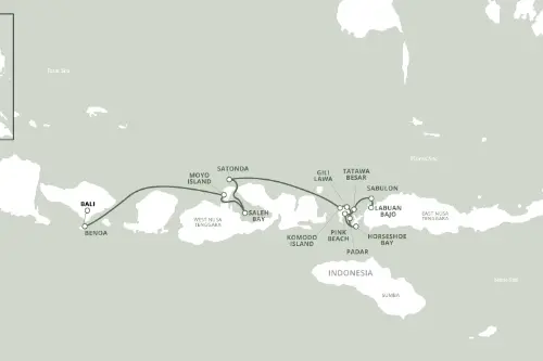 Cruise itinerary