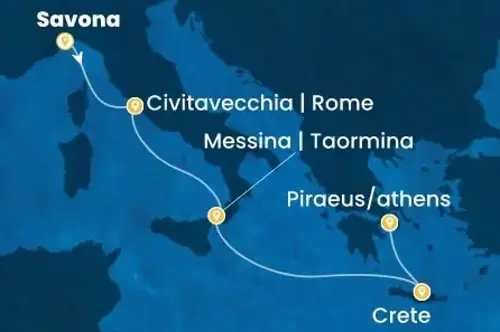 Cruise itinerary