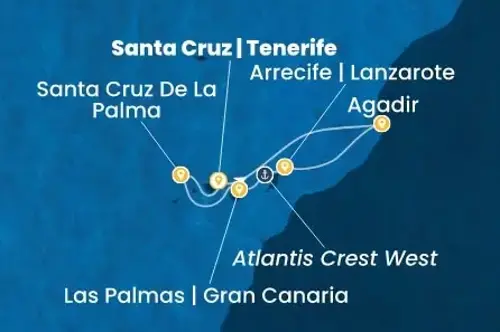 Cruise itinerary