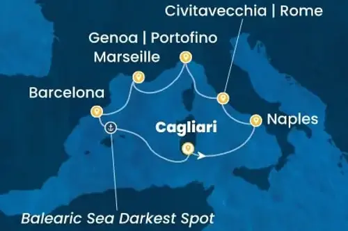 Cruise itinerary