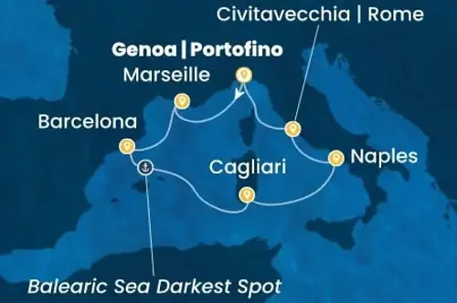 Cruise itinerary