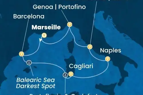 Cruise itinerary