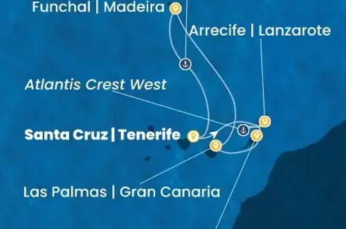 Cruise itinerary