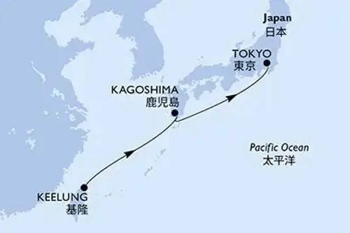 Cruise itinerary