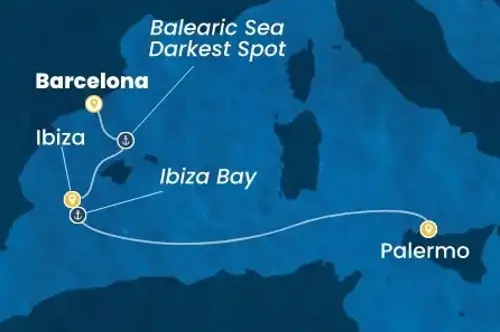 Cruise itinerary