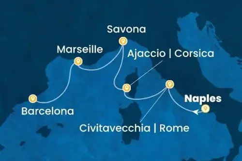 Cruise itinerary