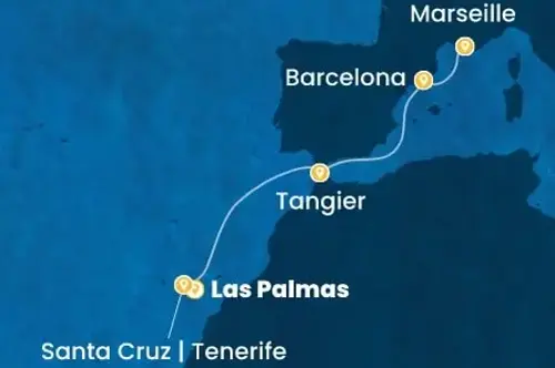 Cruise itinerary