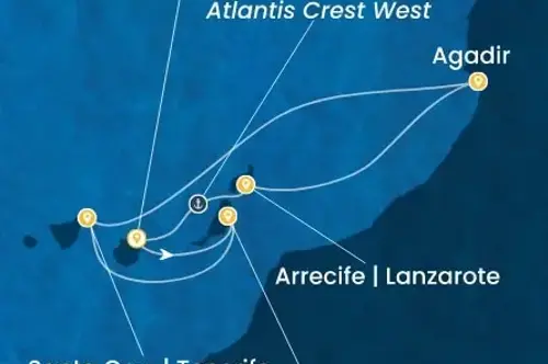 Cruise itinerary