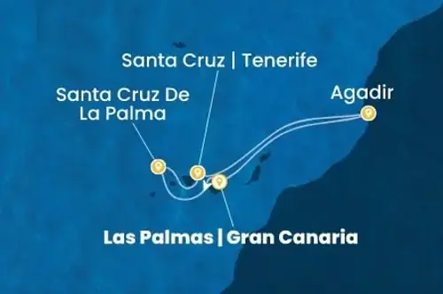 Cruise itinerary
